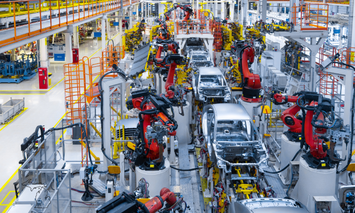 Michigan has 25 OEMs and touts over 1.2 million jobs tied to the automotive and mobility industry. - Canva