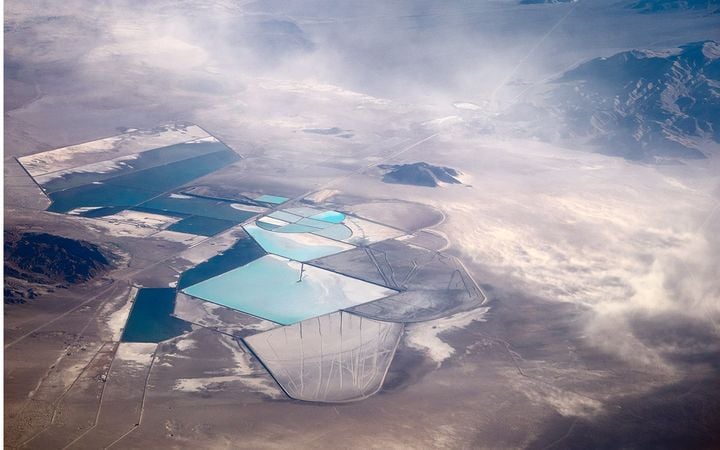 Rockwood lithium mine in Silver Peak, Nev. The U.S. is seeking to increase North American production of EVs and components. - IMAGE: Getty Images/Skyhobo
