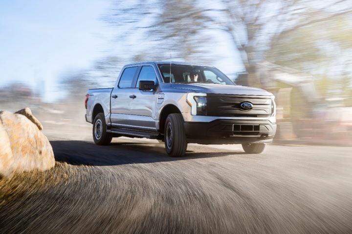 Production has ceased on the all-electric F-150 Lightning as Ford shifts the model to extended-range and refocuses on hybrids. - Ford
